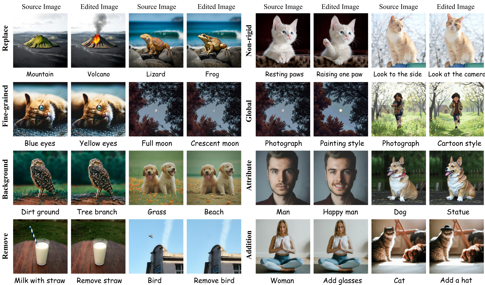 Results of Real Image Editing